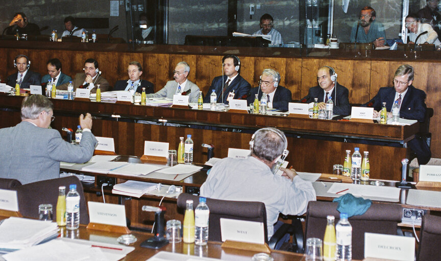 Valokuva 6: Meeting in October 1992: 'What liberalisation for gas and electricity?'