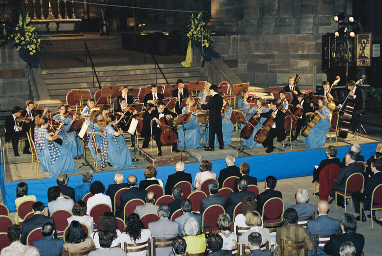 40th anniversary of the EP - Concert by the EU Youth Orchestra in the Cathedral of Strasbourg