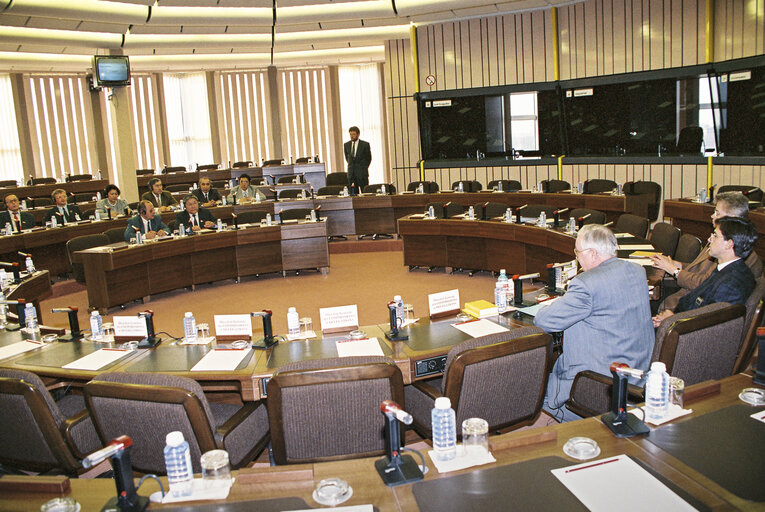 Photo 11: Serikbolsyn ABDILDIN at the European Parliament