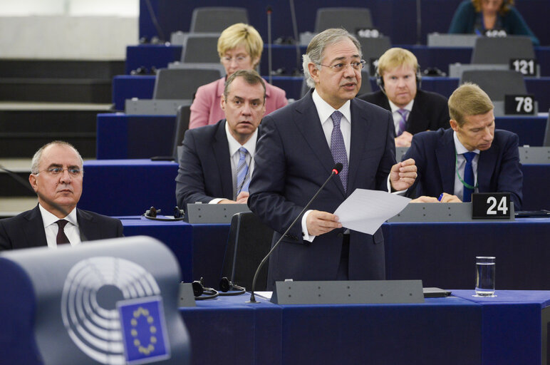 Fotografia 6: Presentation of the 2014 yearly report of the European Court of Auditors and debate