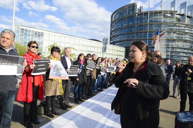 Fotografia 8: ' Migrants Lives Matter ' Demonstration in solidarity with the migrants crossing Mediterranean sea