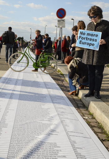 Fotografia 15: ' Migrants Lives Matter ' Demonstration in solidarity with the migrants crossing Mediterranean sea