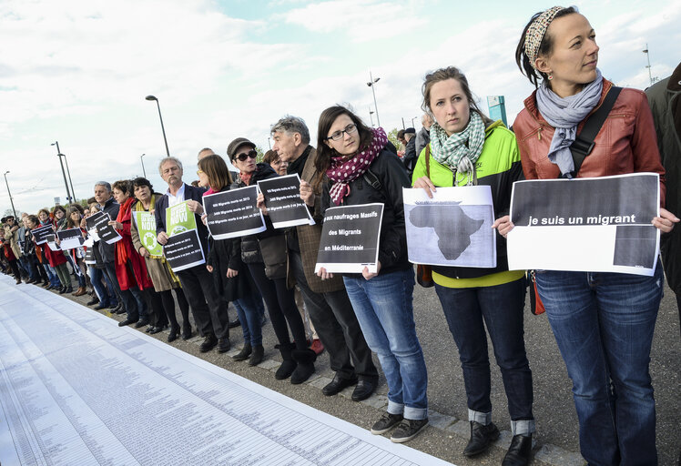 Fotografia 4: ' Migrants Lives Matter ' Demonstration in solidarity with the migrants crossing Mediterranean sea