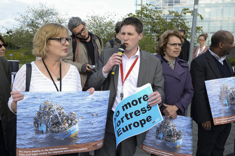 Fotografia 5: ' Migrants Lives Matter ' Demonstration in solidarity with the migrants crossing Mediterranean sea