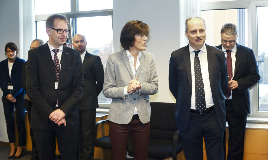 Foto 11: 25th anniversary of the presence of the first representative of a national parliament at the EP.