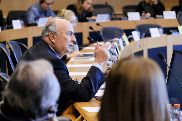 Fotografia 1: Meeting of the delegation for relations with Israel