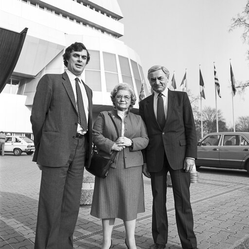 Fotografija 22: Group picture at Strasbourg in february 1984