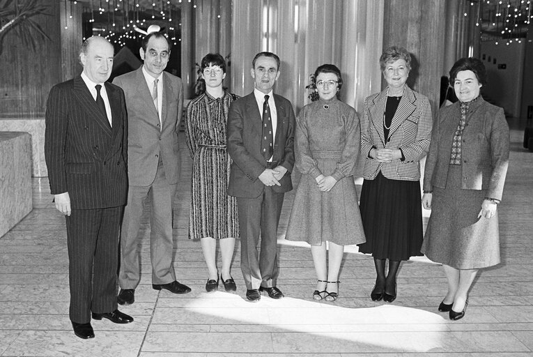 Beate Ann BROOKES with guests