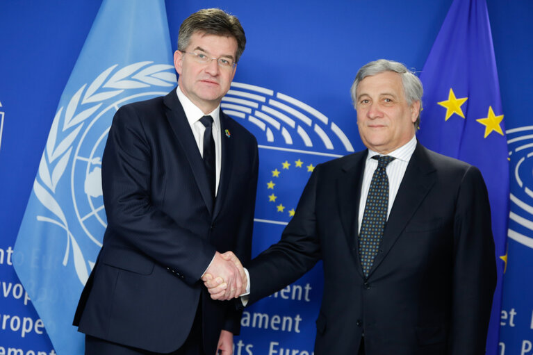 Foto 9: EP President meets with the President  of the UN General Assembly