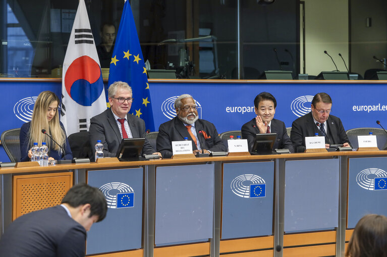 Foto 6: Interparliamentary Meeting with a Delegation for relations with the Korean Peninsula