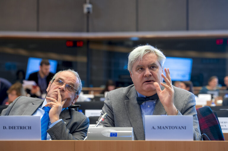 Foto 5: PETI/ENVI Joint Public Hearing on the ' Impact of Endocrine Disruptors on Public Health and the Environment '