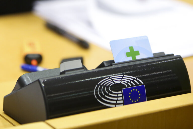 Fotografi 21: LIBE committee meeting. Vote on Media pluralism and media freedom in the European Union.