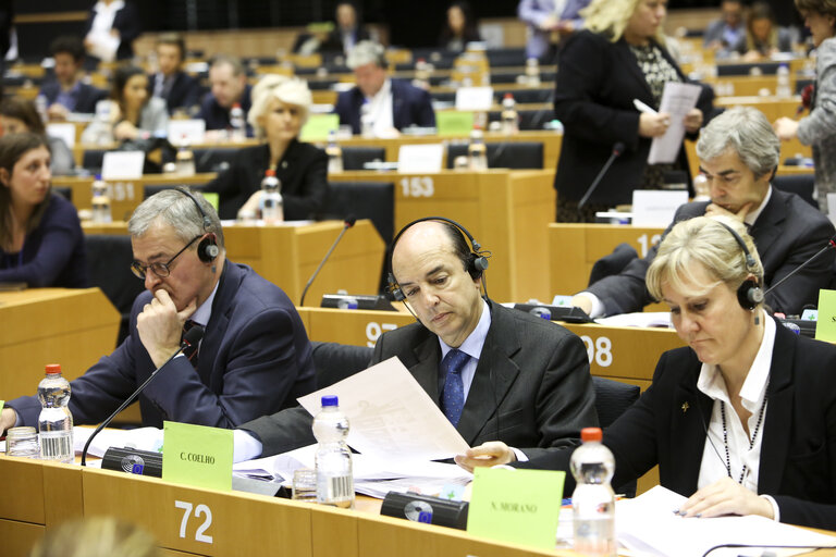 LIBE committee meeting. Vote on Media pluralism and media freedom in the European Union.