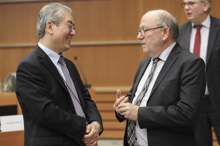 Fotografie 18: Interparliamentary Meeting with a Delegation for relations with the Korean Peninsula