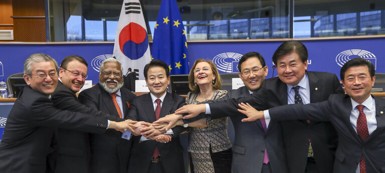 Foto 9: Interparliamentary Meeting with a Delegation for relations with the Korean Peninsula