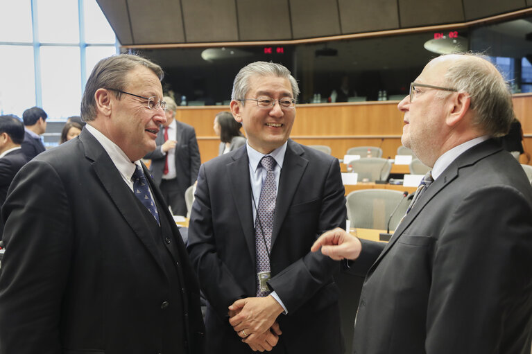 Fotografie 15: Interparliamentary Meeting with a Delegation for relations with the Korean Peninsula