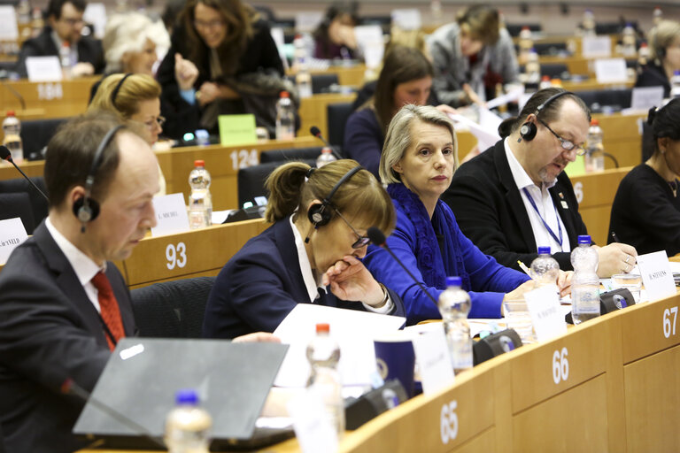 Nuotrauka 23: LIBE committee meeting. Vote on Media pluralism and media freedom in the European Union.