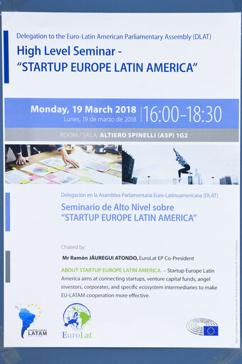 Fotogrāfija 42: High Level Seminar on Startup Europe Latin America