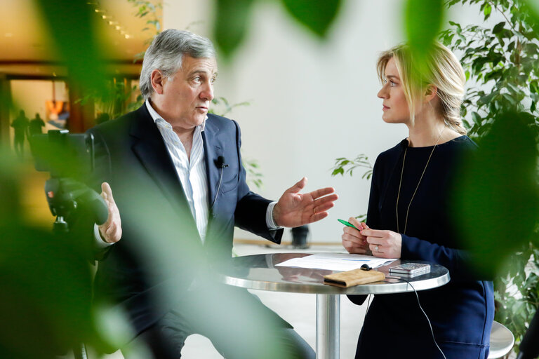 Foto 22: Facebook chat with Antonio TAJANI - EP President