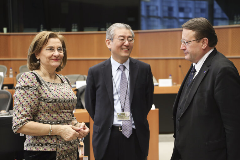 Foto 12: Interparliamentary Meeting with a Delegation for relations with the Korean Peninsula