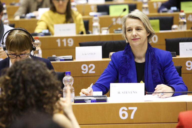 Fotografia 17: LIBE committee meeting. Vote on Media pluralism and media freedom in the European Union.