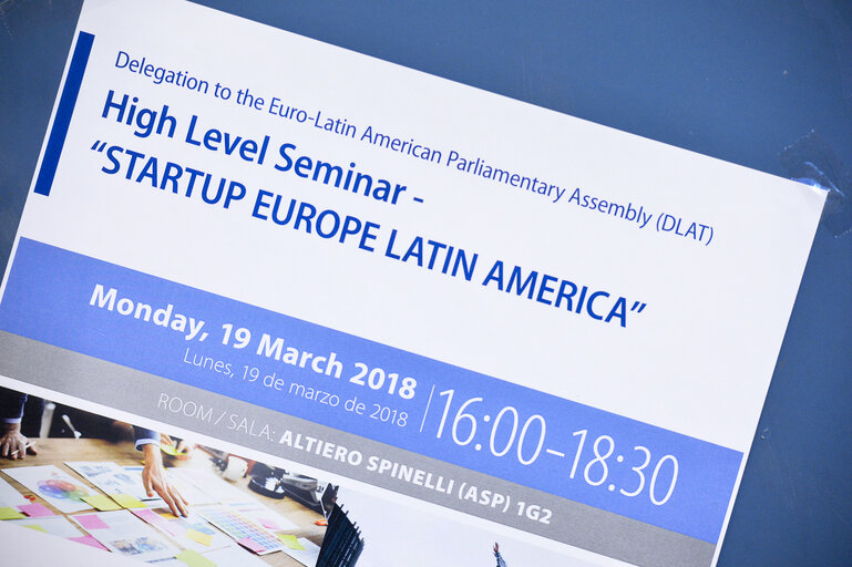 Fotogrāfija 41: High Level Seminar on Startup Europe Latin America