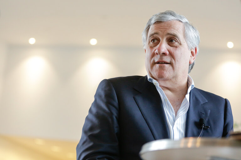 Foto 9: Facebook chat with Antonio TAJANI - EP President