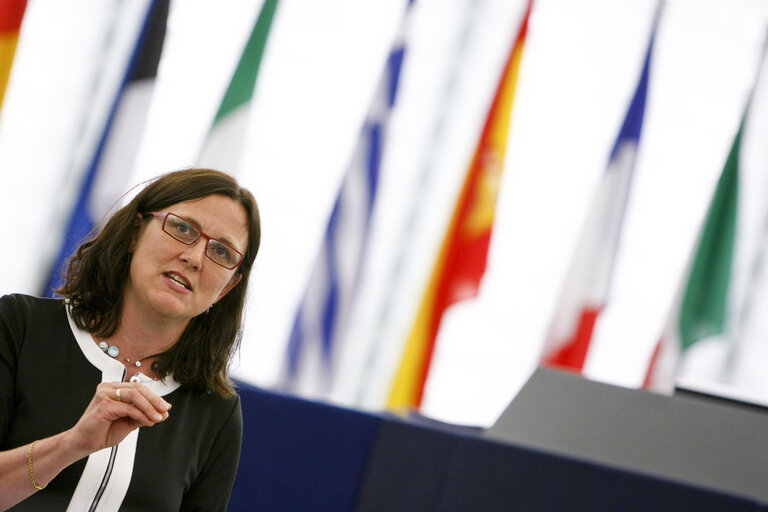 Fotografija 1: Plenary session week 27-2012 - Breaches of Schengen rules