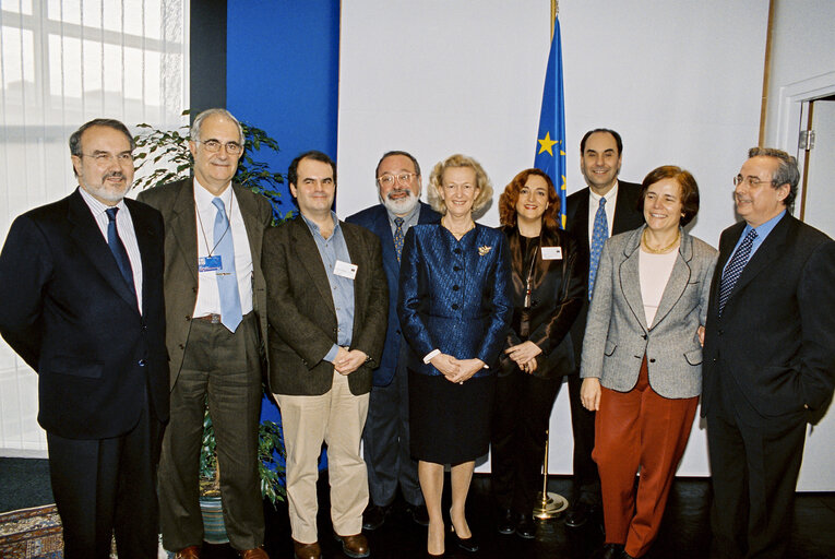 Award of the Sakharov Prize for the year 2000 to Fernando SAVATER for the  Basta Ya citizens' movement for human rights, democracy and tolerance in the Basque country, European Parliament of Strasbourg on the 13th of December 2000.