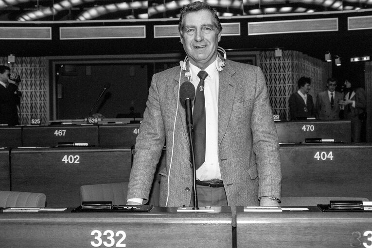 Fotografia 1: Anthony WILSON at the EP in Strasbourg