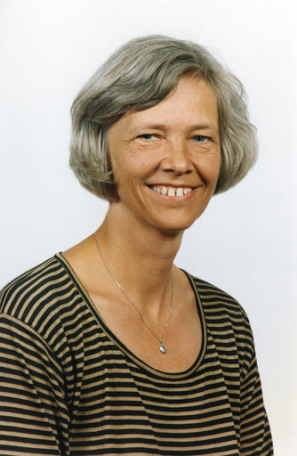 Fotografia 3: Portrait of Ulla Margrethe SANDBAEK, MEP during the 3rd, 4th and 5th Parliamentary Terms (1989-2004)