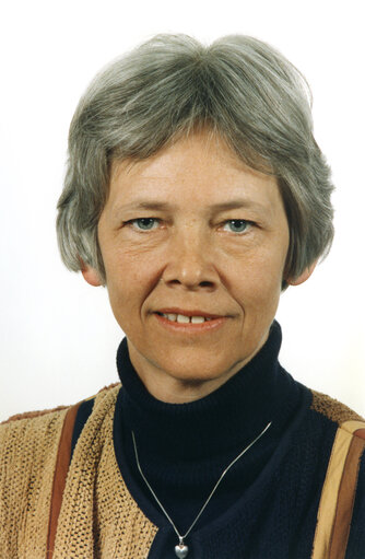 Fotografia 6: Portrait of Ulla Margrethe SANDBAEK, MEP during the 3rd, 4th and 5th Parliamentary Terms (1989-2004)