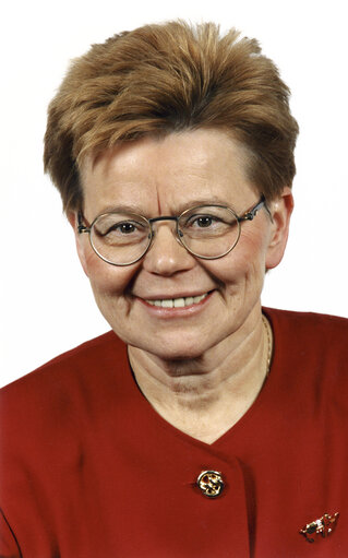 Fotó 1: Portrait of Pirjo RUSANEN, MEP during the 4th Parliamentary Term (1995-1996)