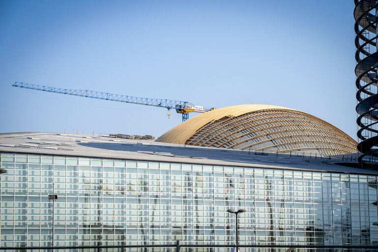 Billede 8: Rehabilitaition of the roof of EP building in Strasbourg