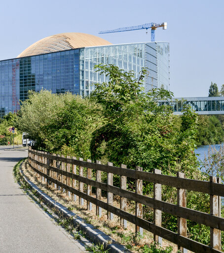 Rehabilitaition of the roof of EP building in Strasbourg