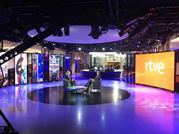 BRUSSELS - Agora studio - Open broadcast studio