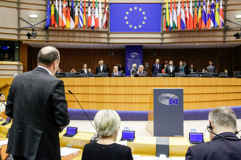 Foto 15: EP President meets with the Council of Europe Commissioner for Human Rights