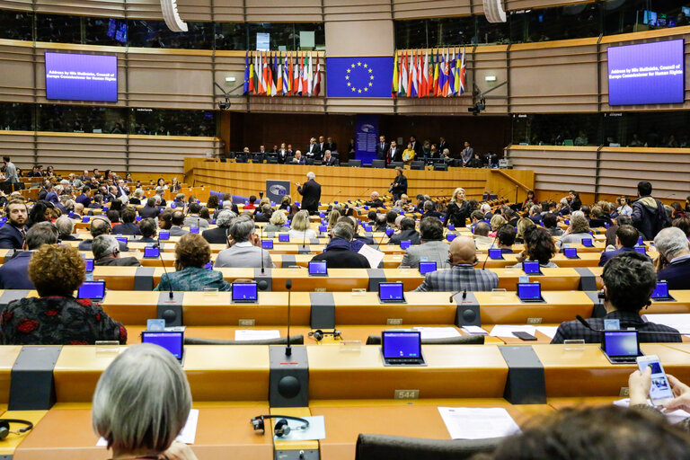 Foto 13: EP President meets with the Council of Europe Commissioner for Human Rights