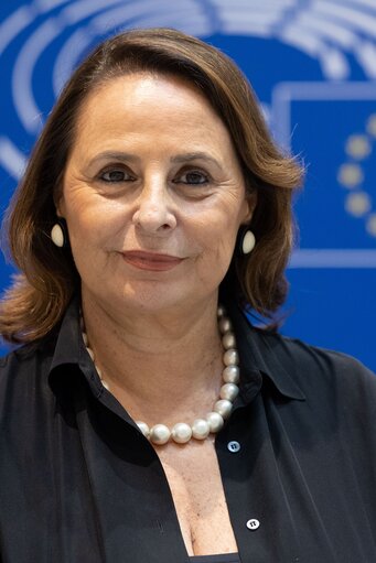 Nuotrauka 14: Luisa REGIMENTI in the EP in Brussels