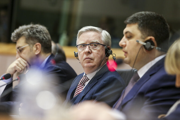 Fotagrafa 6: Ukraine Week at the European Parliament - High-level conference EP - Verkhovna RADA of Ukraine on capacity building for reform.    High-level closing event on follow-up