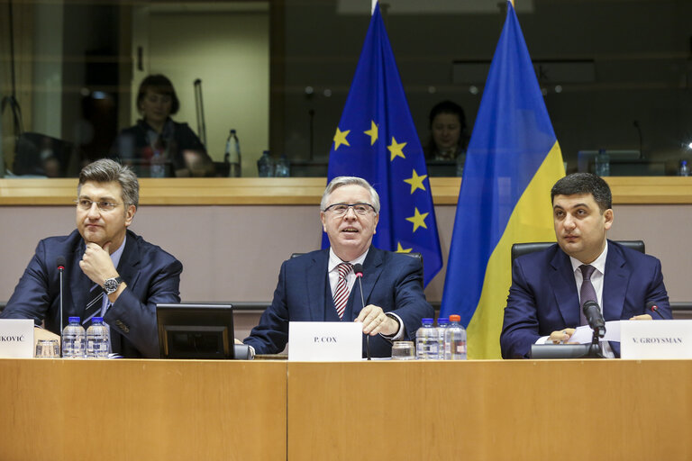 Zdjęcie 26: Ukraine Week at the European Parliament - High-level conference EP - Verkhovna RADA of Ukraine on capacity building for reform.    High-level closing event on follow-up