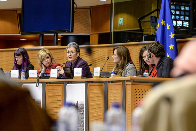 Fotogrāfija 13: Seminar for journalists - Women refugees and asylum seekers in the EU - The situation of women refugees and migrants