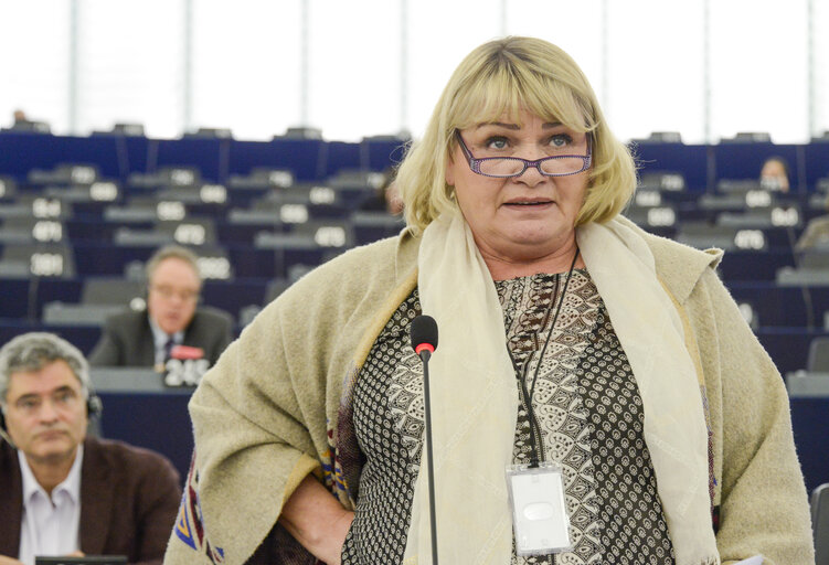 Foto 5: Plenary session week 10 2016 in Strasbourg    Preparation of the European Council meeting of 17 and 18 March 2016 and outcome of the EU Turkey  summit  Council and Commission statements