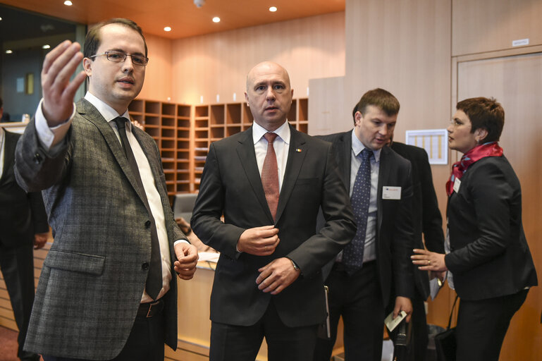 Fotografie 12: AFET Committee - Exchange of views with the Prime Minister of Moldova