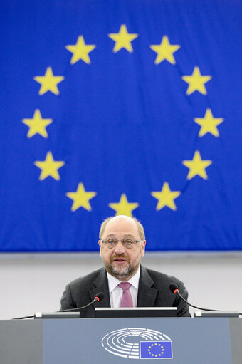 Photo 44: Plenary session week 10 2016 in Strasbourg  Address by the UNHCR