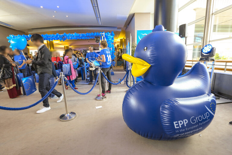 Foto 3: open day 2015 at the EP in Brussels