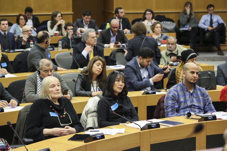 Photo 12: Conference on ' The Israeli Settlements in Palestine and the European Union '