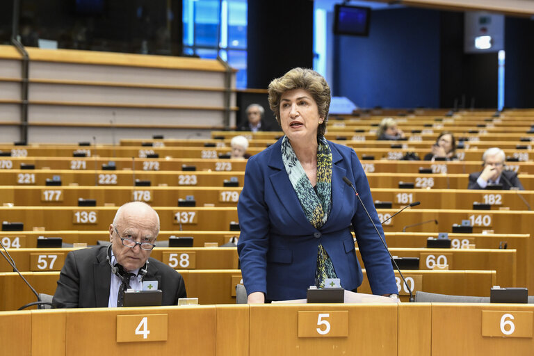 Billede 5: Plenary session  - Week 09 2018 in Brussels - European Council informal meeting of 23 February 2018: MEPs debate