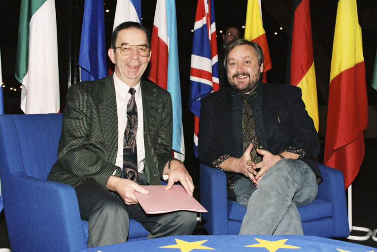 Danish MEPs Niels Anker KOFOED and John IVERSEN