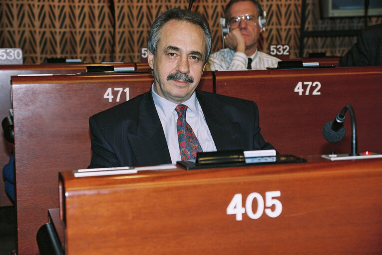 Plenary session in Strasbourg